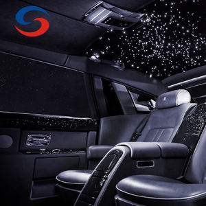 Étoile de plafond de toit de voiture personnalisée avec télécommande à fibres optiques en plastique pour moteur de lumière LED pour berline - Product Image 2