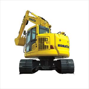 รถขุดไฮดรอลิกแบบตีนตะขาบ Komatsu PC138US LC-10 มือสอง / รถขุด Komatsu ขนาด 14.8 ตัน - Product Image 1