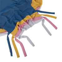 Écharpe musulmane de couleur unie en mousseline de soie Hijab avec sangle vente en gros de casquette instantanée ethnique Foulard Style plaine Hijab casquettes sous-écharpe femmes