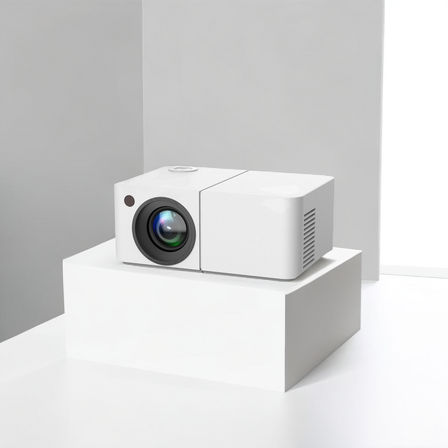 720p H69 Mini Portable LCD LED Digital Focus 3D Ready Built-in Speakers Android 9 150 Lumens Video Projector