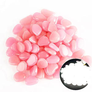 Pierres lumineuses brillent dans l'obscurité 50 pièces avec différentes couleurs en stock pour les décorations d'aquarium de paysage de jardin galets de pavage - Product Image 5