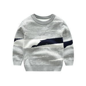 <span class=keywords><strong>Pull</strong></span>-over en tricot à <span class=keywords><strong>col</strong></span> <span class=keywords><strong>rond</strong></span> pour enfants de printemps <span class=keywords><strong>Pull</strong></span>-over d'hiver pour garder la chaleur <span class=keywords><strong>Pull</strong></span>-over épais pour bébé garçon - Product Image 4