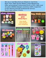 Grande Vente Boucle de Chaussure Dessin Animé 2D Bricolage Douce en PVC Décoration pour Chaussures, Sacs, Crocs, Breloques et Accessoires Drôles de la Famille Simpson