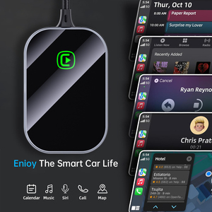 OEM ODM 2-en-1 Adaptador inalámbrico Carplay Dongle <span class=keywords><strong>Android</strong></span> Auto para Toyota Fiat Audi para Porsche Benz Kia otros coches - Product Image 3