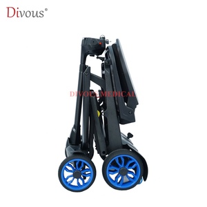15kg Ultra Lightweight All Carbon Fiber Electric Mobility Scooter Folding Travel Handicapped Scooter for Disabled Scooter - Product Image 5