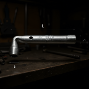289 N Wrench L Length A Size Hex Socket <b>Tool</b> For Mechanical Repair - Product Image 3