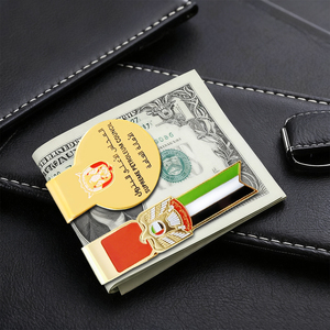 Clips <span class=keywords><strong>de</strong></span> dinero con logotipo <span class=keywords><strong>de</strong></span> bandera <span class=keywords><strong>de</strong></span> los Emiratos Árabes Unidos personalizados, soportes <span class=keywords><strong>de</strong></span> efectivo <span class=keywords><strong>de</strong></span> moneda <span class=keywords><strong>de</strong></span> Metal cepillado, marcapáginas para billetes, eventos del Día Nacional <span class=keywords><strong>de</strong></span> Oriente Medio, regalos compactos - Product Image 3