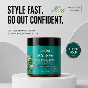 Cera Moldeadora para el Cabello con Aceite de Árbol de Té OEM, Fijación Fuerte y Natural, para Todo Tipo de Cabello, para Hombres - Product Image 5