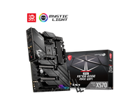 Motherboard Gaming rekondisi MS1 MPG X570S EDGE MAX WIFI 4xDDR4 DIMM AM4 mendukung prosesor R9