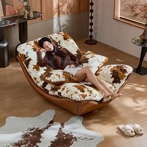 Sillón Reclinable Minimalista Italiano, Sofá Individual con Función de Inclinación para Sala de Estar, Dormitorio, Hotel, Villa - Product Image 1