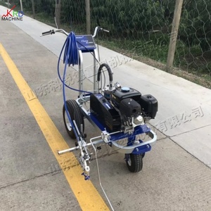 Máquina de Marcado por Pulverización en Frío sin Aire Personalizable para Líneas de Tráfico, Equipo de Pintura de Líneas Viales con Motor - Product Image 2