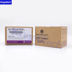 Kit de Cinta de Color Original ENTRUST Datacard Simga 525100-004-S100 YMCKT 500 Impresiones Entrust Sigma EM1 EM2 <span class=keywords><strong>DS1</strong></span> DS2 DS3 DS4 - Product Image 3
