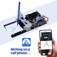 LAFVIN Nano V3.0 Microcontrôleur Bras robotisé Kit de dessin Programmable DIY Machine de dessin pour Arduino Starter Kit