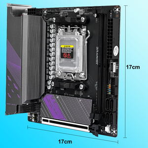 AM5新しいマザーボードは、<span class=keywords><strong>AMD</strong></span> for Ryzen 7000シリーズ<span class=keywords><strong>DDR5</strong></span>デュアルチャネルメモリRAM ITX B65i Night Devil SATA for Server - Product Image 1