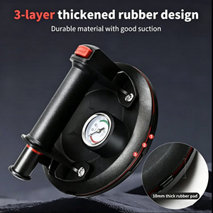 ปั๊มสุญญากาศไฟฟ้าอัตโนมัติ OEM สำหรับงานหนัก ใช้ดูดไม้ ยาง กระจก กระเบื้อง อุปกรณ์ดูดสูญญากาศเกรดอุตสาหกรรม สำหรับงาน DIY - Product Image 3