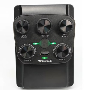 Capteur de vibration en plastique léger noir Double S1max pour guitare acoustique, transducteur piézoélectrique, pièces d'instruments de musique en gros - Product Image 2