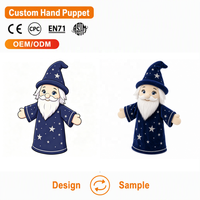 Marionnette personnalisée en peluche douce en polyester, jouet OEM ODM, articles promotionnels de marque, vente en gros, cadeau promotionnel, approvisionnement en vrac pour enfants