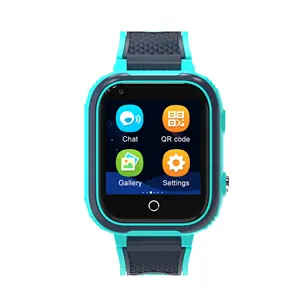 Reloj inteligente con linterna LED 1,4 "Deportes Fitness Tracker Reloj Monitor de sueño de ritmo cardíaco para iPhone teléfono Android 4G reloj