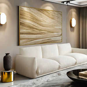 Hot Selling <span class=keywords><strong>Modern</strong></span> Minimalist Dreisitz Tufted Stoff bezug Holz schaum Schnitts ofa Kunden spezifische Größe für Villa Wohnzimmer - Product Image 3