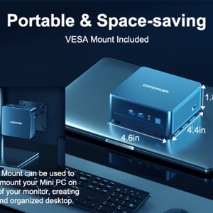 IT13 Mini PC Intel Core I5-13500H Gen RAM 16GB DDR4/512GB SSD Windows 11 Pro HDMI คอมพิวเตอร์ขนาดเล็ก It13-i5 16GB + 512GB - Product Image 5