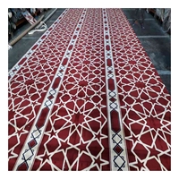Fabricants de tapis imprimés en nylon commercial d'hôtel pour tapis de mosquée pour musulman