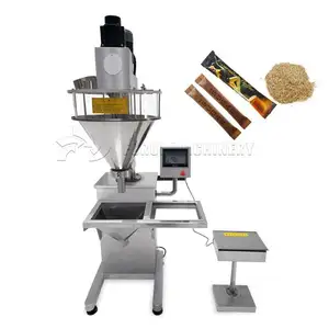 Good quality semi automatic auger filling dosing machine for pepper ginger dry powder for bottle pouch