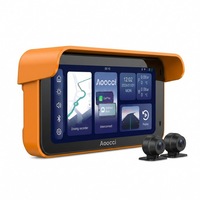 Système de navigation pour moto Aoocci, GPS sans fil CarPlay, navigation GPS pour moto, Android Auto et suivi GPS, étanche IP67
