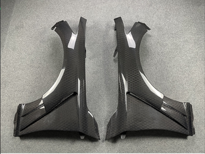 Kit Carrozzeria in Fibra di Carbonio a Nido d'Ape, Parafanghi Laterali per <span class=keywords><strong>Infiniti</strong></span> Q50 <span class=keywords><strong>Q60</strong></span> - Product Image 3