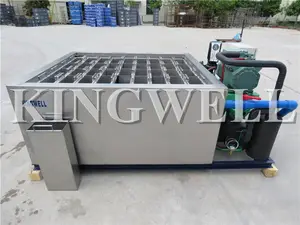 Commercial Ice Block Making Machine Heavy Duty With Ice Block Mold