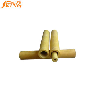 Gaine <span class=keywords><strong>isolante</strong></span> en laine de verre ISOKING pour l'isolation des conduites de vapeur, tube en laine de verre - Product Image 2