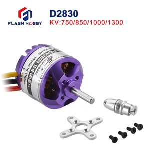 Motor sin Escobillas Outrunner de Alto Torque D2830 850KV 1000KV 1300KV para Helicópteros, Barcos y Aeronaves DC7.4-15V - Product Image 6
