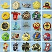 Écusson de poitrine personnalisé imprimé sur mesure, badge logo d'entreprise personnalisé pour vêtements et uniformes, écusson de poitrine en émail sur mesure de haute qualité