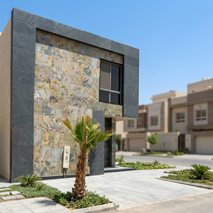 Flexible Black Shimmer Marble Stone Veneer Panels Waterproof Durable Eco-Friendly Luxury Design for Villa <b>Wall</b> Cladding Factory - Product Image 4