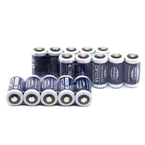 대용량 리튬 cr123 사진 배터리 cr123a 3v 리튬 이온 배터리 3v 1300mah 3v 5000mah 리튬 배터리 - Product Image 1