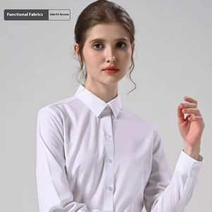 Camisas para Mujer con Acabados Perfectos, Camisas para Mujer Antiarrugas y Antimanchas, Camisas Elegantes para Mujer - Product Image 4