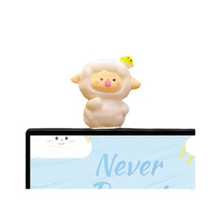 แกะน้อยน่ารักรูปปั้นเรซิ่นรูปสัตว์ตกแต่งบ้านสำหรับตกแต่งเดสก์ท็อปงานศิลปะหัตถกรรมของขวัญ - Product Image 2