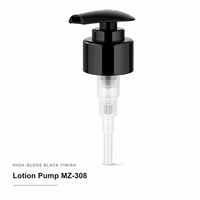 28/410 33/410 38/410 Distributeur de pompe à bouchon en plastique pour shampooing Gel douche Lotion liquide vaisselle