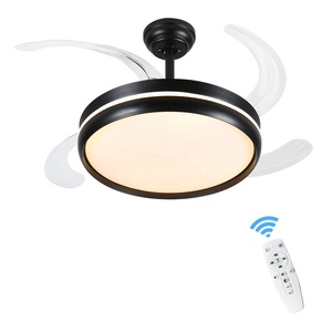 <span class=keywords><strong>Ventilador</strong></span> <span class=keywords><strong>de</strong></span> <span class=keywords><strong>Techo</strong></span> con Control Remoto y Aspas Retráctiles <span class=keywords><strong>de</strong></span> 42 Pulgadas, Lámpara con 6 Velocidades y Temporizador para Sala <span class=keywords><strong>de</strong></span> Estar y Dormitorio - Product Image 2