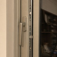 Marco de Ventana Abatible de Aluminio con Doble Acristalamiento para Edificios Residenciales