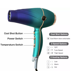 Colore sfumato con Private Label OEM ODM asciugacapelli professionale di alta qualità il miglior asciugacapelli e Styler da salone - Product Image 6