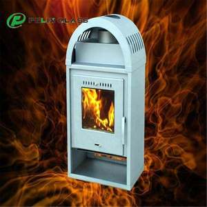 Panneau en verre solide résistant aux hautes températures FELIX pour foyer industriel - Product Image 2