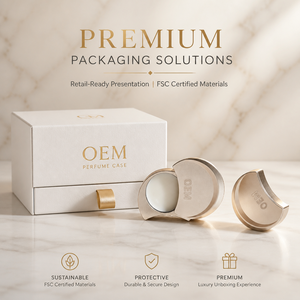 Parfum solide portable HKH avec couvercle coulissant en métal pour les voyages, le sac à main, le bureau et l'usage quotidien – Baume parfumé compact, marque privée - Product Image 4