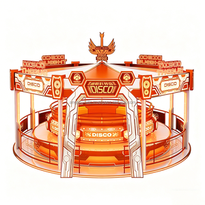 Atracción de Diversión Comercial Disco Tagada, Plataforma Giratoria Personalizada para Parques de Atracciones, Atracción de Emoción para Niños y Adultos - Product Image 2