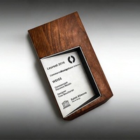 Trophées créatifs en bois massif gravés sur mesure avec impression UV – Conception gratuite pour les compétitions d'entreprise, les réunions annuelles et les récompenses