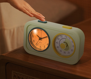 Zhongnaier thiết kế mới hẹn giờ đồng hồ cho trẻ em 60 <span class=keywords><strong>min</strong></span> Chất lượng cao tùy chỉnh trẻ em nghiên cứu Đồng hồ báo thức kép trực quan hẹn giờ với ánh sáng ban đêm - Product Image 6