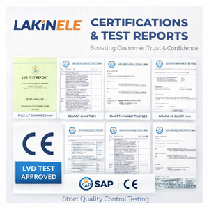 Variateur de fréquence Lakinele VFD 2,2 kW 3 CV monophasé 220 V vers triphasé 380 V pour le contrôle de la vitesse des moteurs AC - Product Image 5