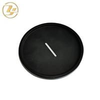 Boîte ronde en papier de 83 mm de diamètre, boîte en fer blanc avec couvercle amovible pour tirelire en fer blanc