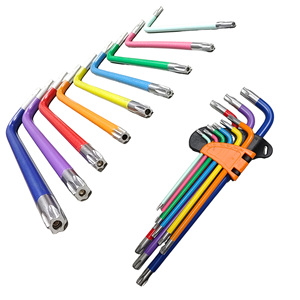 Durable Colored Hex Key Kit With <b>Torx</b> Tip and Hexagonal <b>Screwdriver</b> for Maintenance Work - Product Image 5
