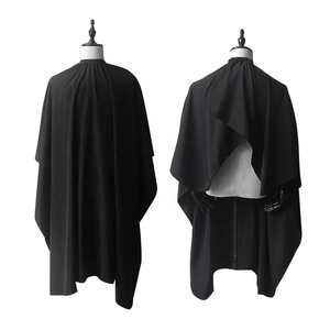 Cape de <span class=keywords><strong>coiffeur</strong></span> personnalisée à dos croisé, imperméable, portable, confortable, en polyester - Product Image 6