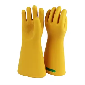 Fashion Outdoor Research Electric 35kv Insulating Gloves For Electricity
